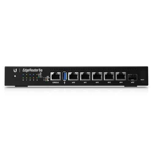 Ubiquiti EdgeRouter 6 - 5-Port Gigabit Router, 1 SFP Ports- 24v Passive PoE Out (All Ports) - 1GHz Quad Core Processor - 1GB RAM, - Image 2