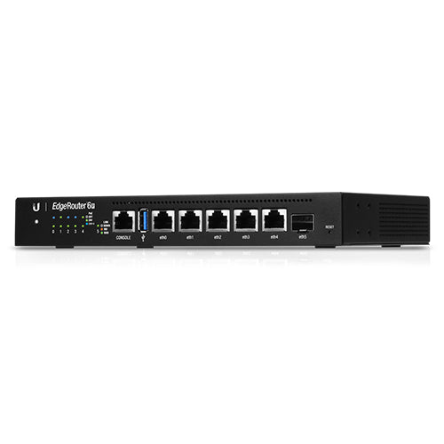 Ubiquiti EdgeRouter 6 - 5-Port Gigabit Router, 1 SFP Ports- 24v Passive PoE Out (All Ports) - 1GHz Quad Core Processor - 1GB RAM, - Image 3