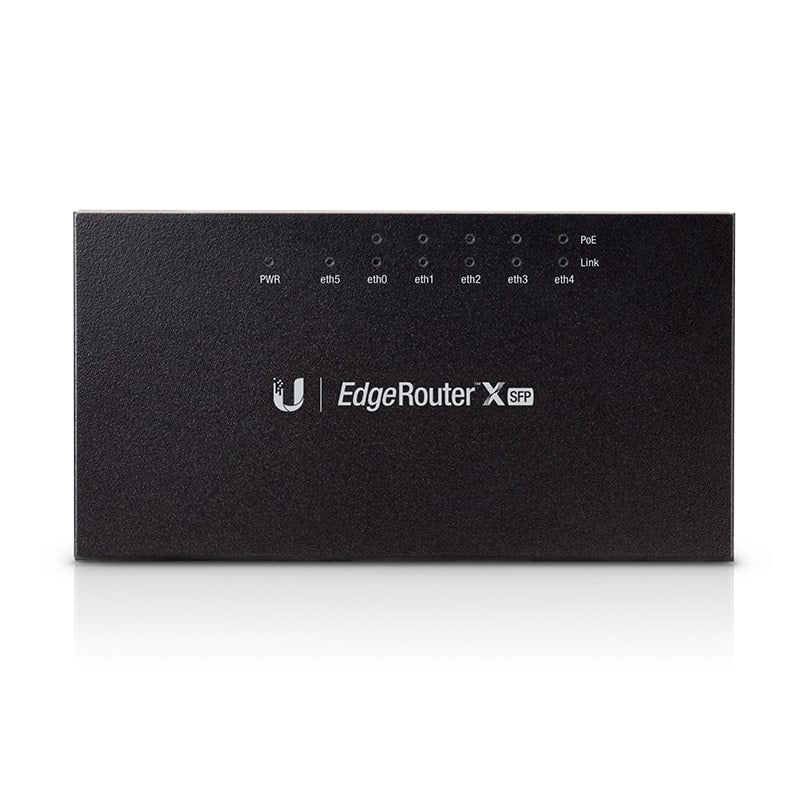 EOL -Last Stock-Ubiquiti EdgeRoute Advanced Gigabit Ethernet Router - Compact Powerful Router Sporting,5 Gigabit RJ45 Ports Passive PoE Support& SFP - Image 2