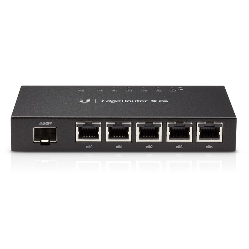EOL -Last Stock-Ubiquiti EdgeRoute Advanced Gigabit Ethernet Router - Compact Powerful Router Sporting,5 Gigabit RJ45 Ports Passive PoE Support& SFP - Image 3