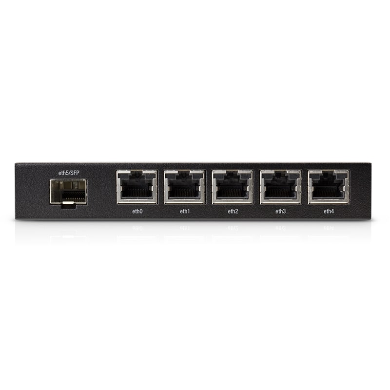 EOL -Last Stock-Ubiquiti EdgeRoute Advanced Gigabit Ethernet Router - Compact Powerful Router Sporting,5 Gigabit RJ45 Ports Passive PoE Support& SFP - Image 4