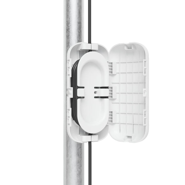 Ubiquiti Fiber Strain Relief Kit, UV-resistant, Pole or Wall-mountable, Detachable Reel, Wind Resistance Up to 200 km/h,