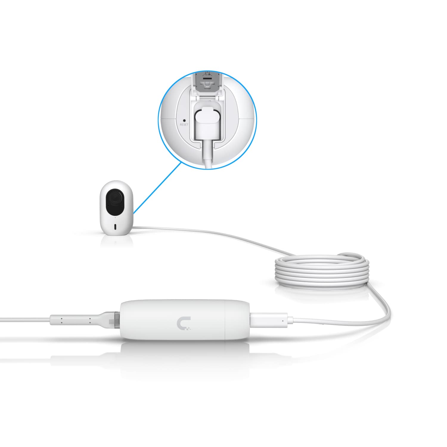 Ubiquiti G4 Instant Camera ( G4-INS)  PoE to USB-C Cable, Length 4.5M, White, GbE connectivity - Image 2