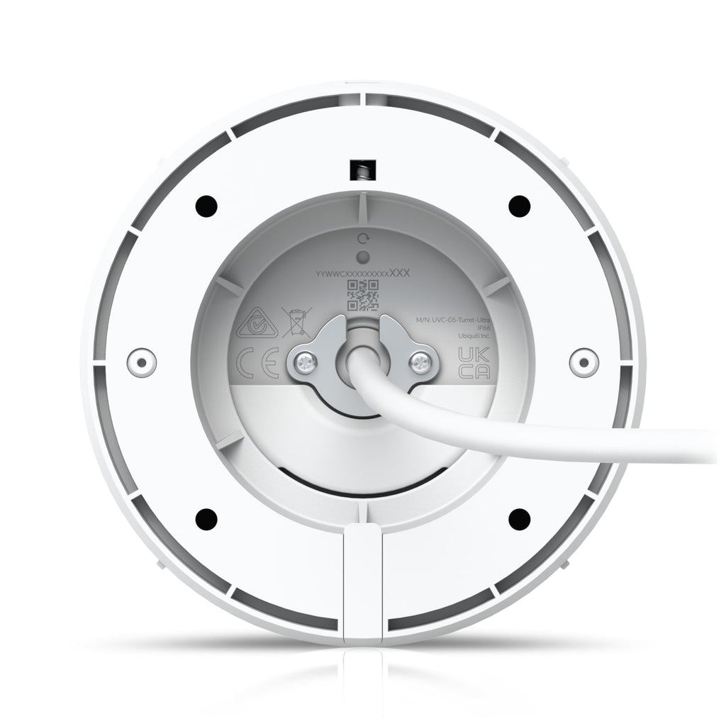 Ubiquiti UniFi G5 Turret Ultra, White, Ultra-compact, Tamper-resistant IK04, IP66 Weatherproof 2K HD PoE Camera, Long-range Night Vision - Image 4