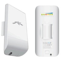 Ubiquiti airMAX Nanostation LOCO M 2.4GHz Indoor/Outdoor CPE - Point-to-Multipoint(PtMP) application - Includes PoE Adapter - Image 1