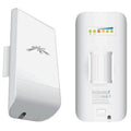 Ubiquiti airMAX Nanostation LOCO M 2.4GHz Indoor/Outdoor CPE - Point-to-Multipoint(PtMP) application - Includes PoE Adapter - Image 1