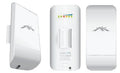 Ubiquiti Nanostation Loco M5 5GHz 802.11a/n MIMO Antenna, WiFi Wireless Outdoor CPE, 10+ km - Includes PoE Adapter, - Image 1