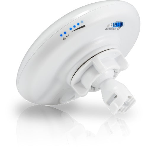 Ubiquiti NanoBeam Airmax 2AC 13dBi 2.4GHz 802.11n MIMO antenna, 150+ Mbps, Range 10+ km