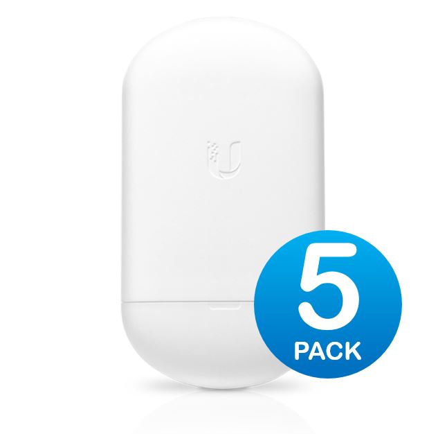 Ubiquiti NanoStationAC - 5GHz airMax AC Radio - 5 Pack，450+ Mbps Throughput, - Image 1