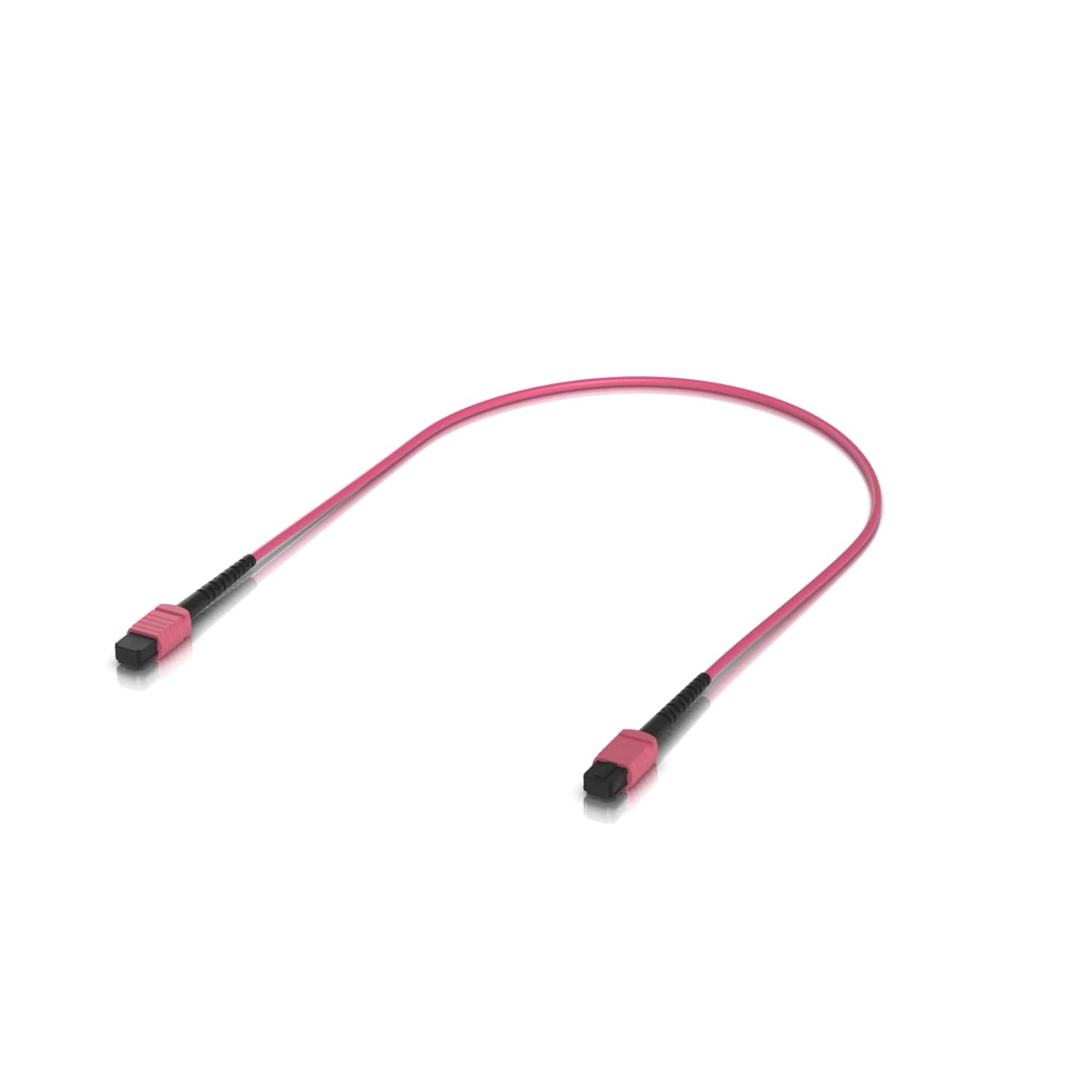 Ubiquiti Indoor OM4 Multi-mode Fiber Patch Cable, 0.5M, Single-pack, With MPO-12 Type B UPC Connectors, Designed For 100G Applications - Image 2
