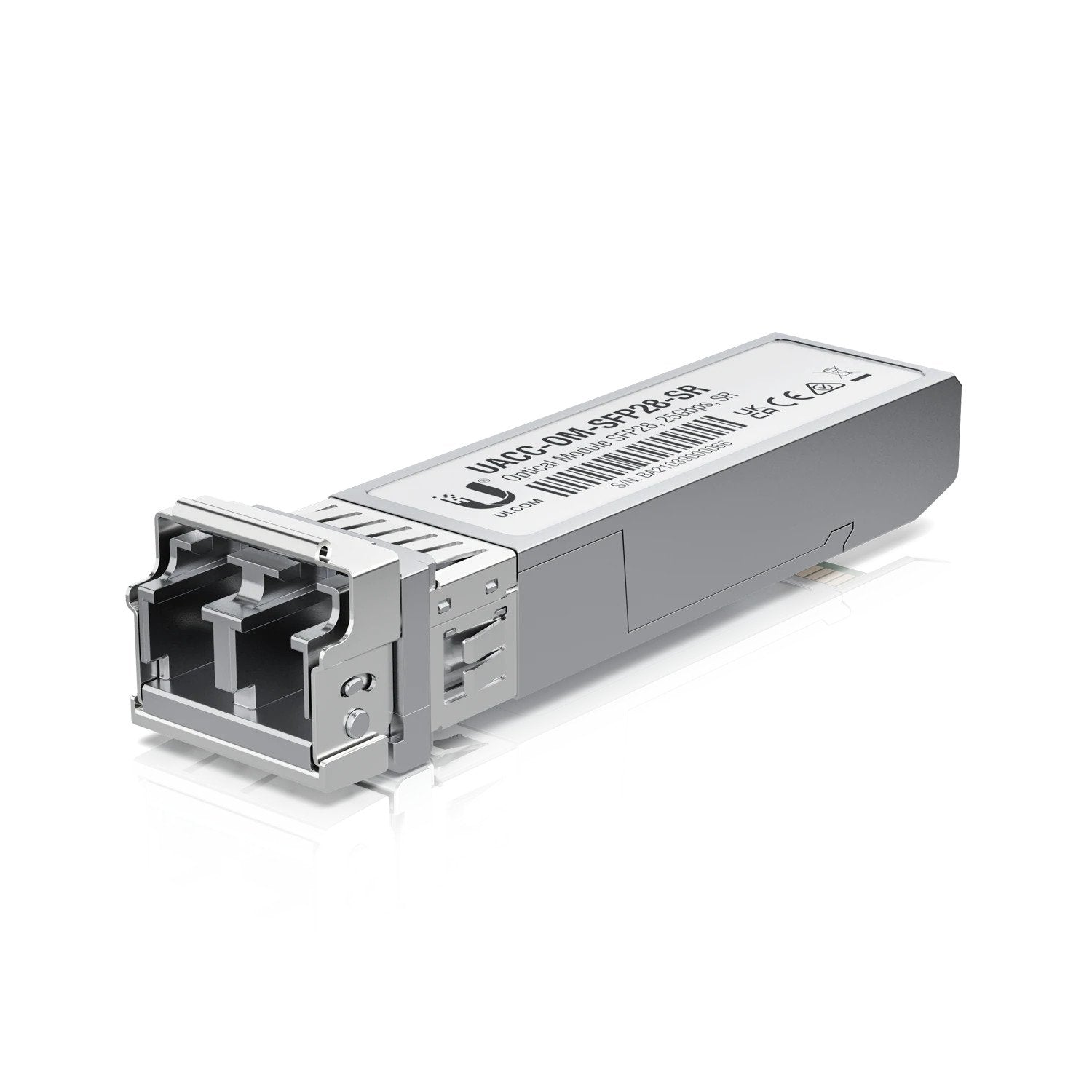 Ubiquiti 25 Gbps Multi-Mode Optical Module, Short-range, SFP28-compatible Optical Transceiver Module, Connections Up To 100 m - Image 1