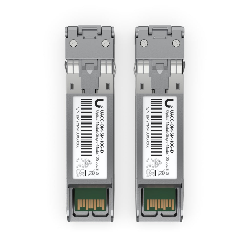 Ubiquiti UniFi 20 Pack,10 Gbps Single-Mode Optical Module, Single-mode, Duplex, Fiber Transceiver, Duplex LC Connect, Up to 10km - Image 3