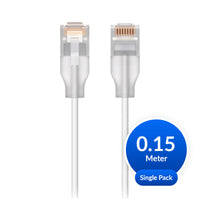 Ubiquiti UniFi Etherlighting Patch Cable, Single Unit, Indoor, Length 0.15m, White/Translucent - Image 3