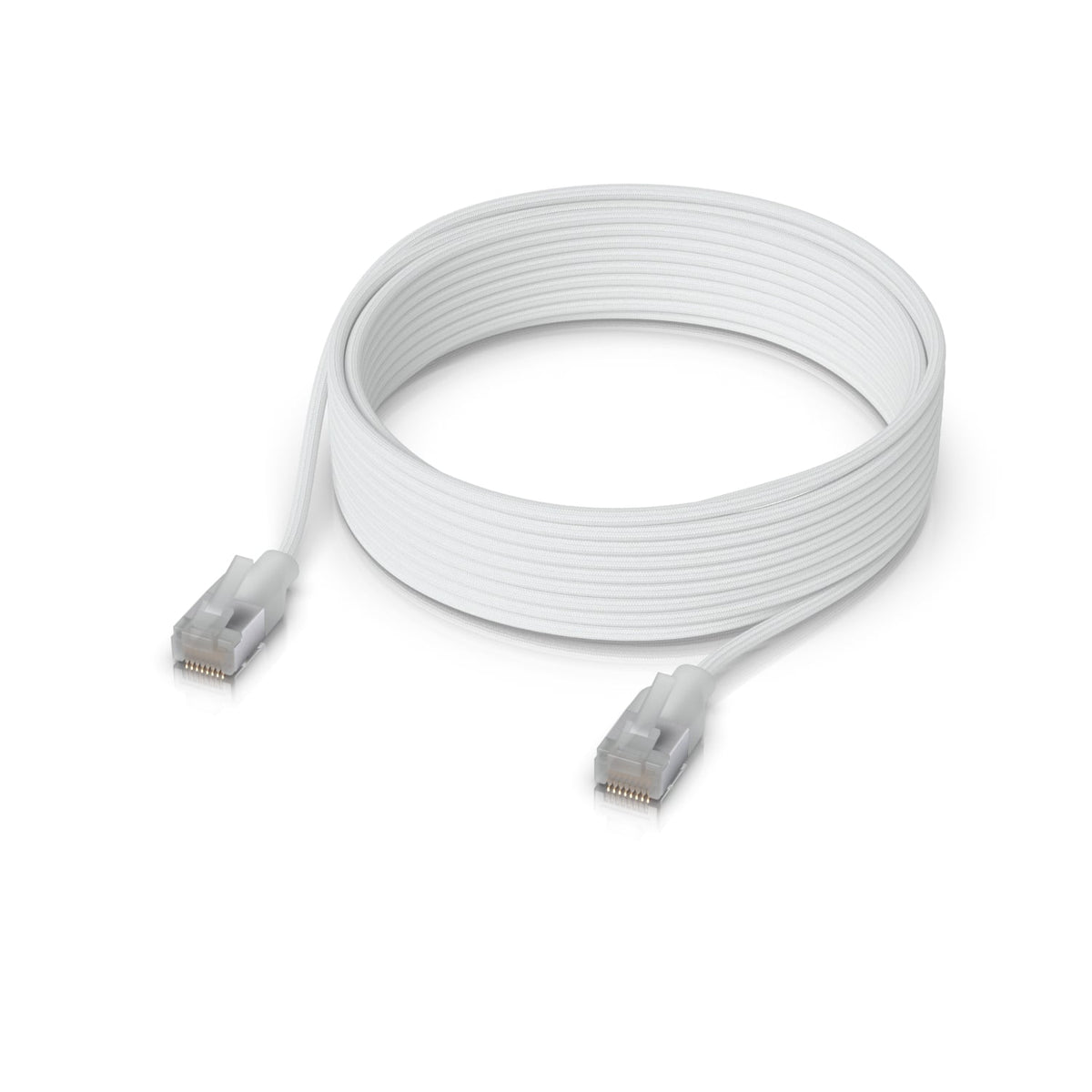 Ubiquiti UniFi Premium Patch Cable, 12M, White, Ultra-thin Braided Patch Cable, Designed And Optimized For 10 GbE Networking. - Image 3
