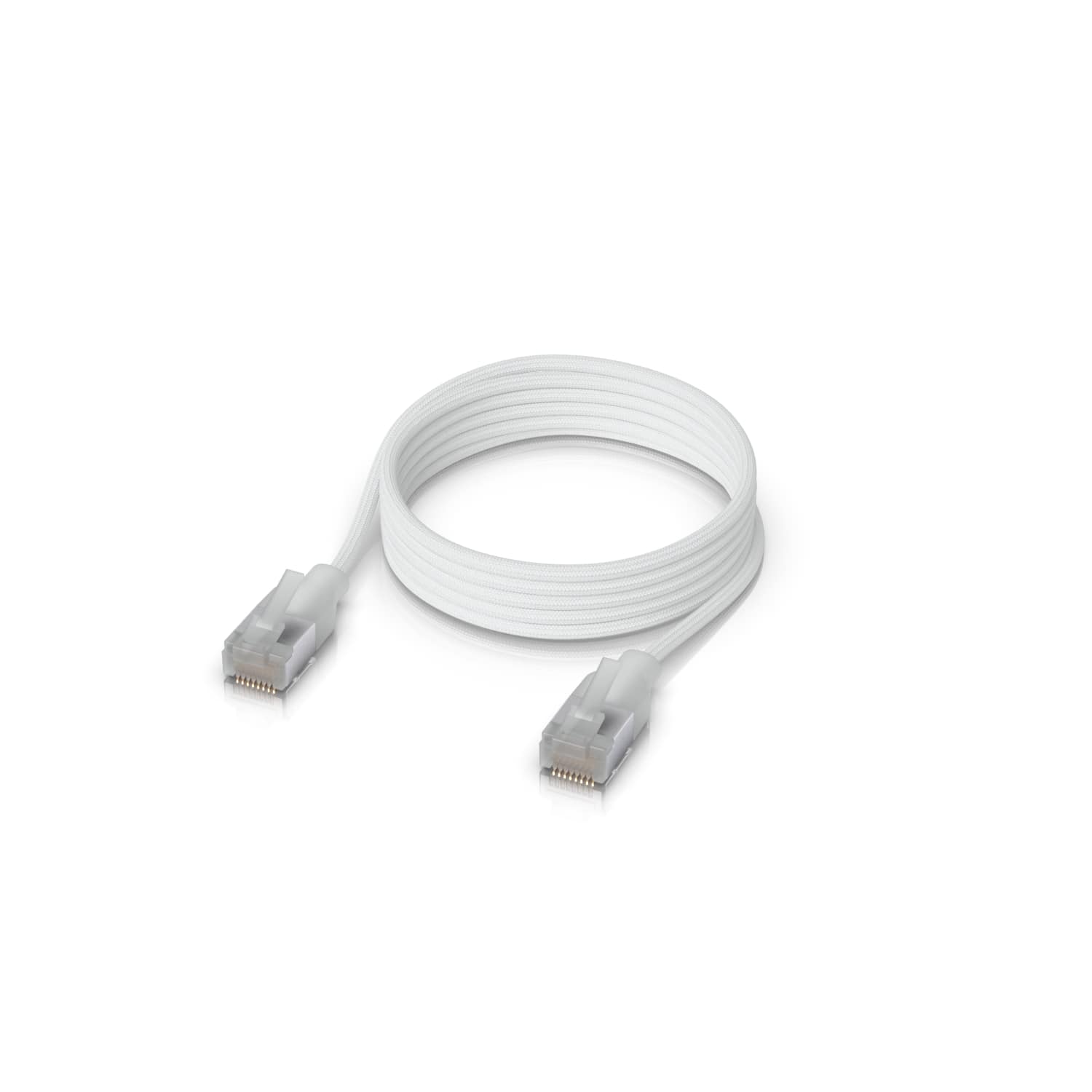 Ubiquiti UniFi Premium Patch Cable,1M, White, Ultra-Thin Braided Patch Cable, Designed Optimized 10 GbE Networking - Image 4