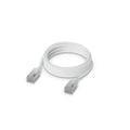Ubiquiti UniFi Premium Patch Cable, 5M, White, Ultra-thin Braided Patch Cable, Designed And Optimized For 10 GbE Networking. - Image 1