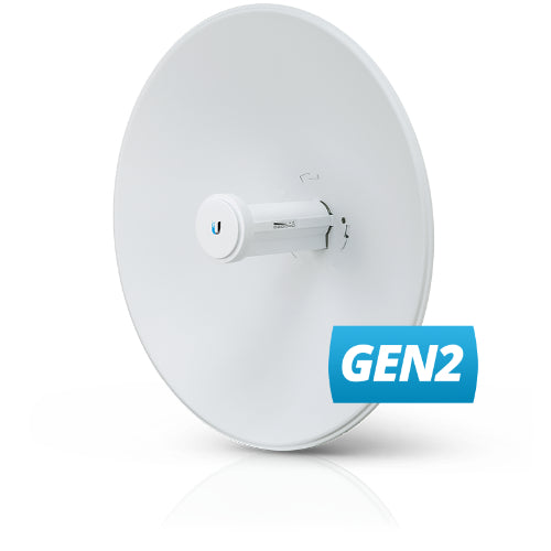 Ubiquiti Airmax PowerBeam 5AC-Gen2, 5 GHz Point-to-Point (PtP) Bridge, Integrated Dish Reflector, 450+ Mbps 5 GHz, 15+ km Range - Image 1