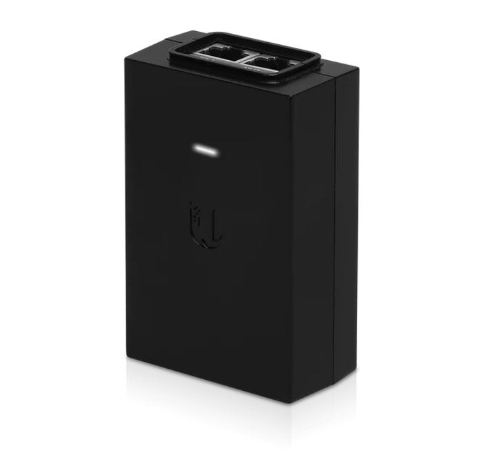 Ubiquiti POE Injector, 24V DC, 30W, Gigabit Ethernet, Black, Surge and Clamping Protection, Maximum Surge Discharge - Image 2