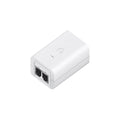 Ubiquiti 24 V DC PoE Adapter, Surge and Clamping Protection, Maximum Surge Discharge, AC Cable with Earth Ground, White - Image 1