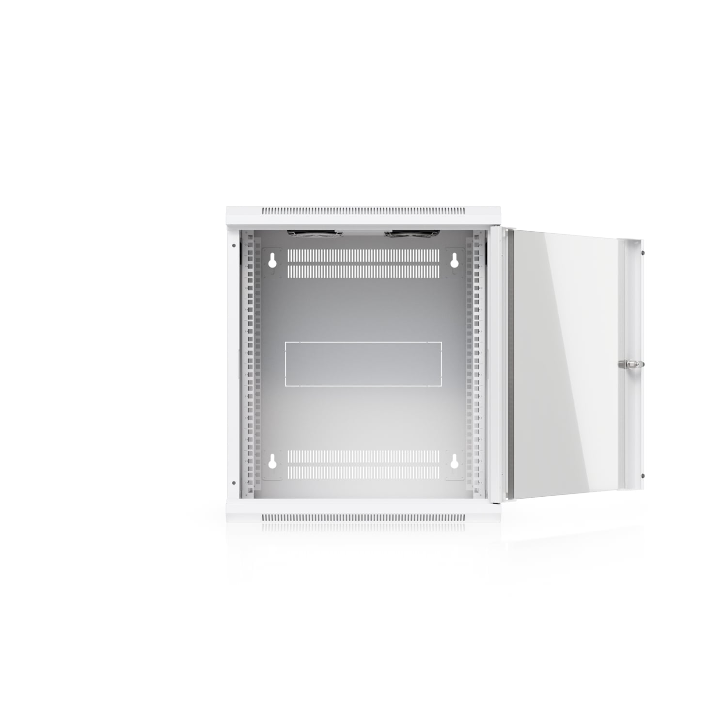 Ubiquiti 12U Rack Cabinet,Fully Assembled Wall-Mount Rack,Built-In Fans,Removable Panels,Easy Equipment Access,Space-Efficient Small-Scale Deployments - Image 2