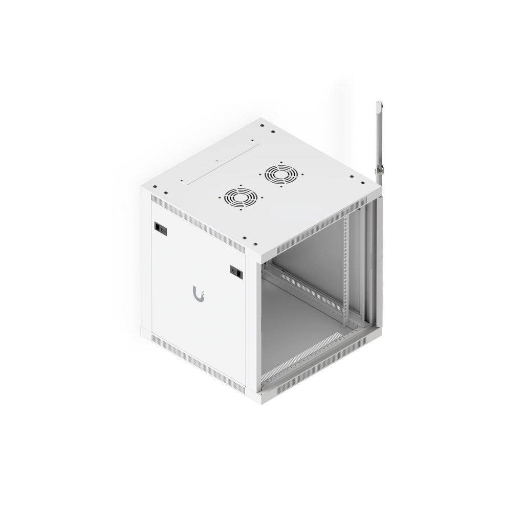 Ubiquiti 12U Rack Cabinet,Fully Assembled Wall-Mount Rack,Built-In Fans,Removable Panels, Easy Equipment Access,Space-Efficient Small-Scale Deployment - Image 4