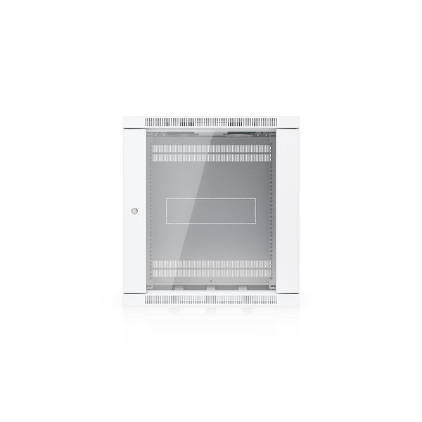 Ubiquiti 12U Rack Cabinet,Fully Assembled Wall-Mount Rack,Built-In Fans,Removable Panels, Easy Equipment Access,Space-Efficient Small-Scale Deployment