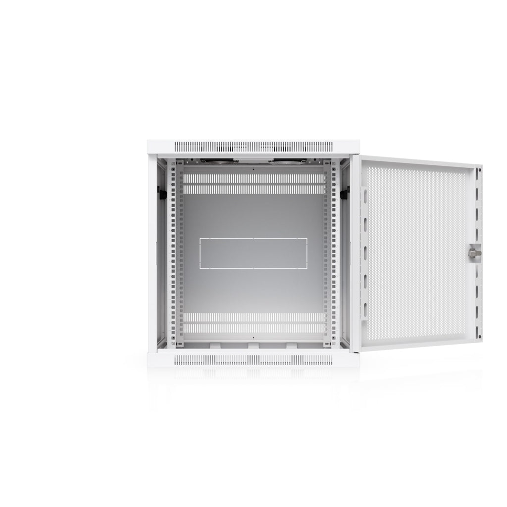 Ubiquiti 12U Rack Cabinet,Fully Assembled Wall-Mount Rack,Built-In Fans,Removable Panels, Easy Equipment Access,Space-Efficient Small-Scale Deployment - Image 2