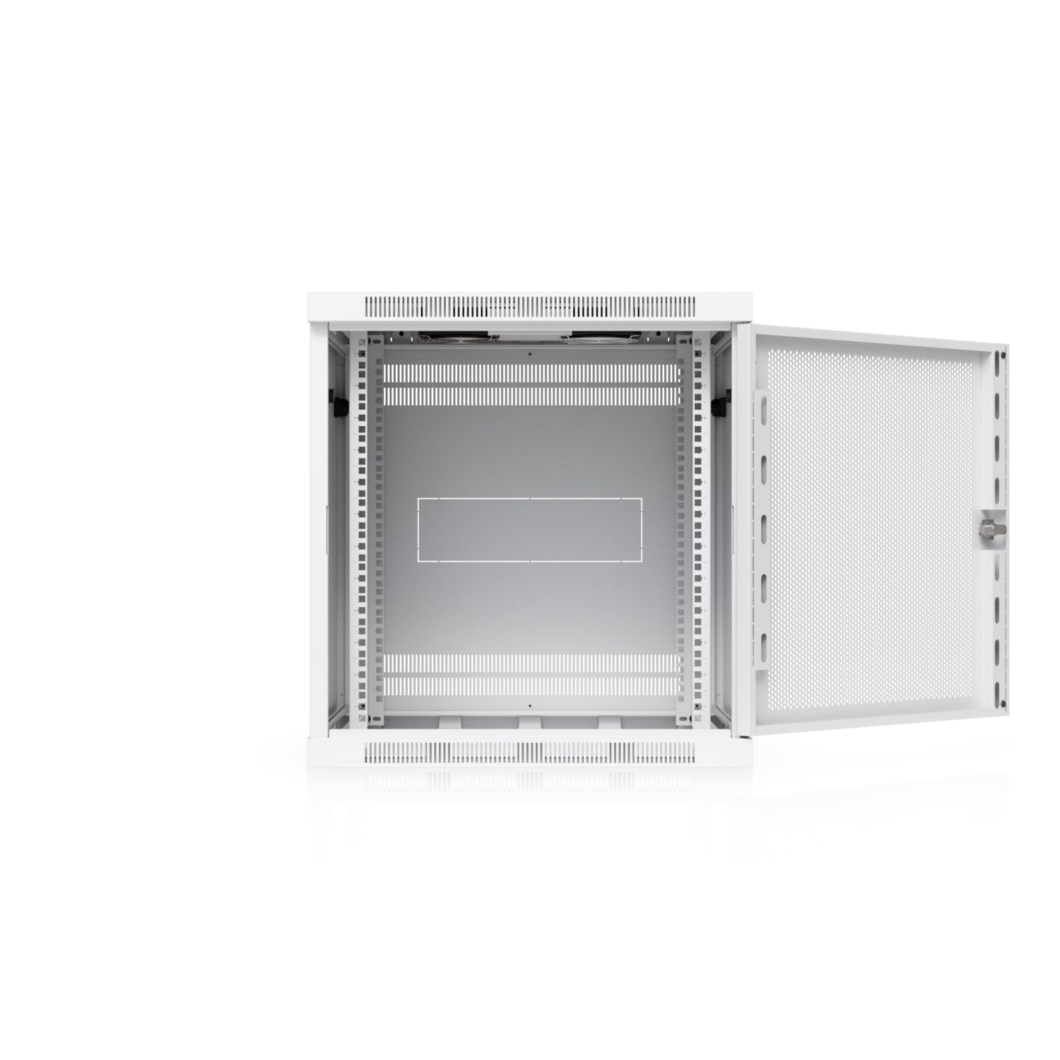 Ubiquiti 12U Rack Cabinet,Fully Assembled Wall-Mount Rack,Built-In Fans,Removable Panels, Easy Equipment Access,Space-Efficient Small-Scale Deployment - Image 2