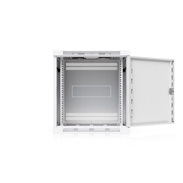 Ubiquiti 12U Rack Cabinet,Fully Assembled Wall-Mount Rack,Built-In Fans,Removable Panels, Easy Equipment Access,Space-Efficient Small-Scale Deployment