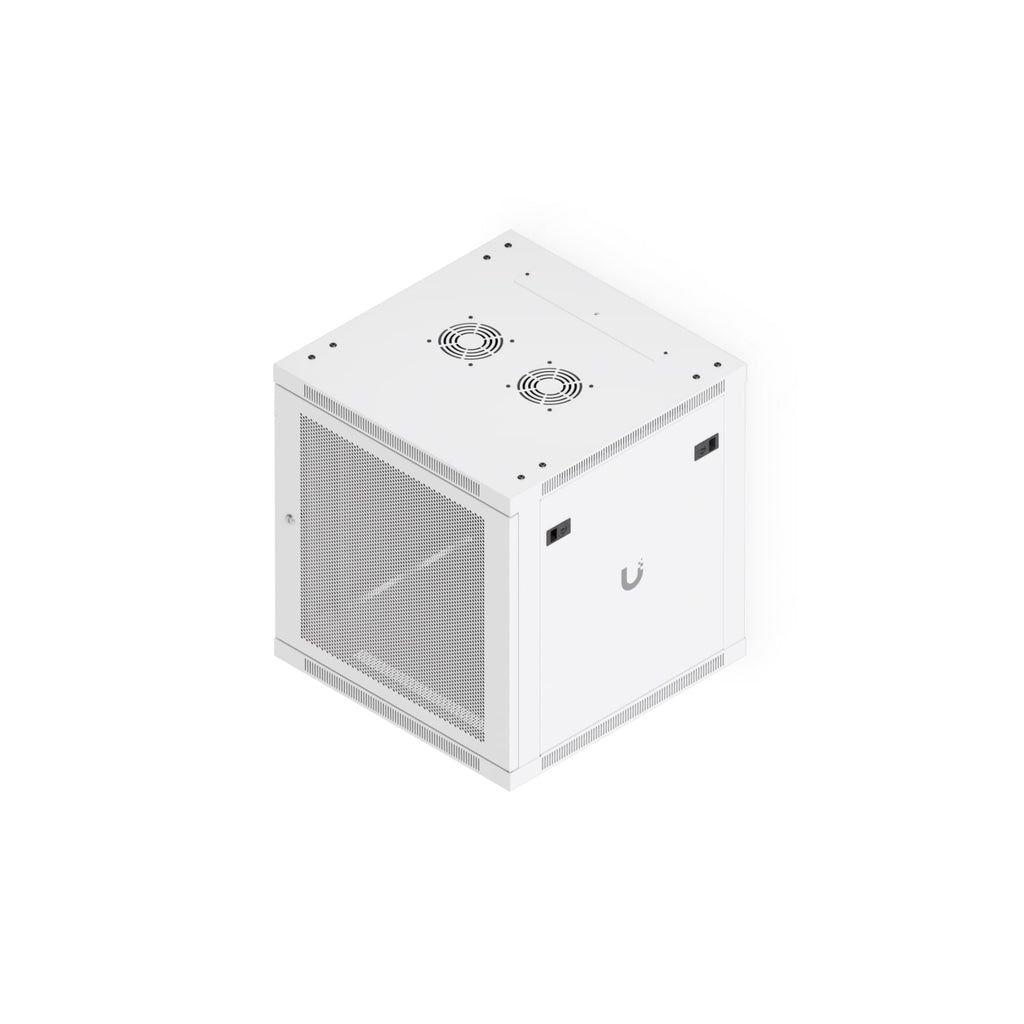 Ubiquiti 12U Rack Cabinet,Fully Assembled Wall-Mount Rack,Built-In Fans,Removable Panels, Easy Equipment Access,Space-Efficient Small-Scale Deployment - Image 4