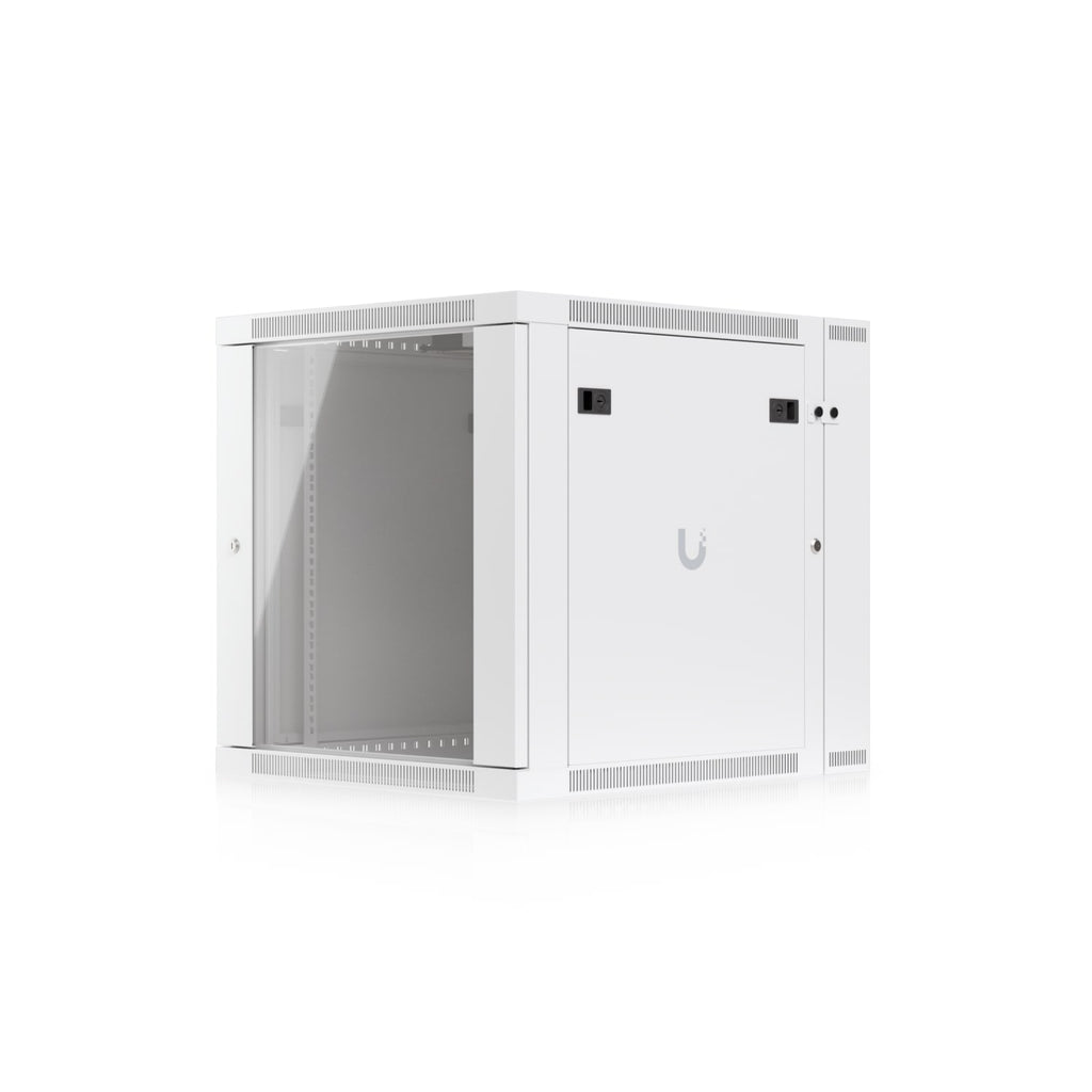 Ubiquiti 12U Rack Cabinet,Fully Assembled Wall-Mount Rack,Built-In Fans,Removable Panels, Easy Equipment Access,Space-Efficient Small-Scale Deployment - Image 2