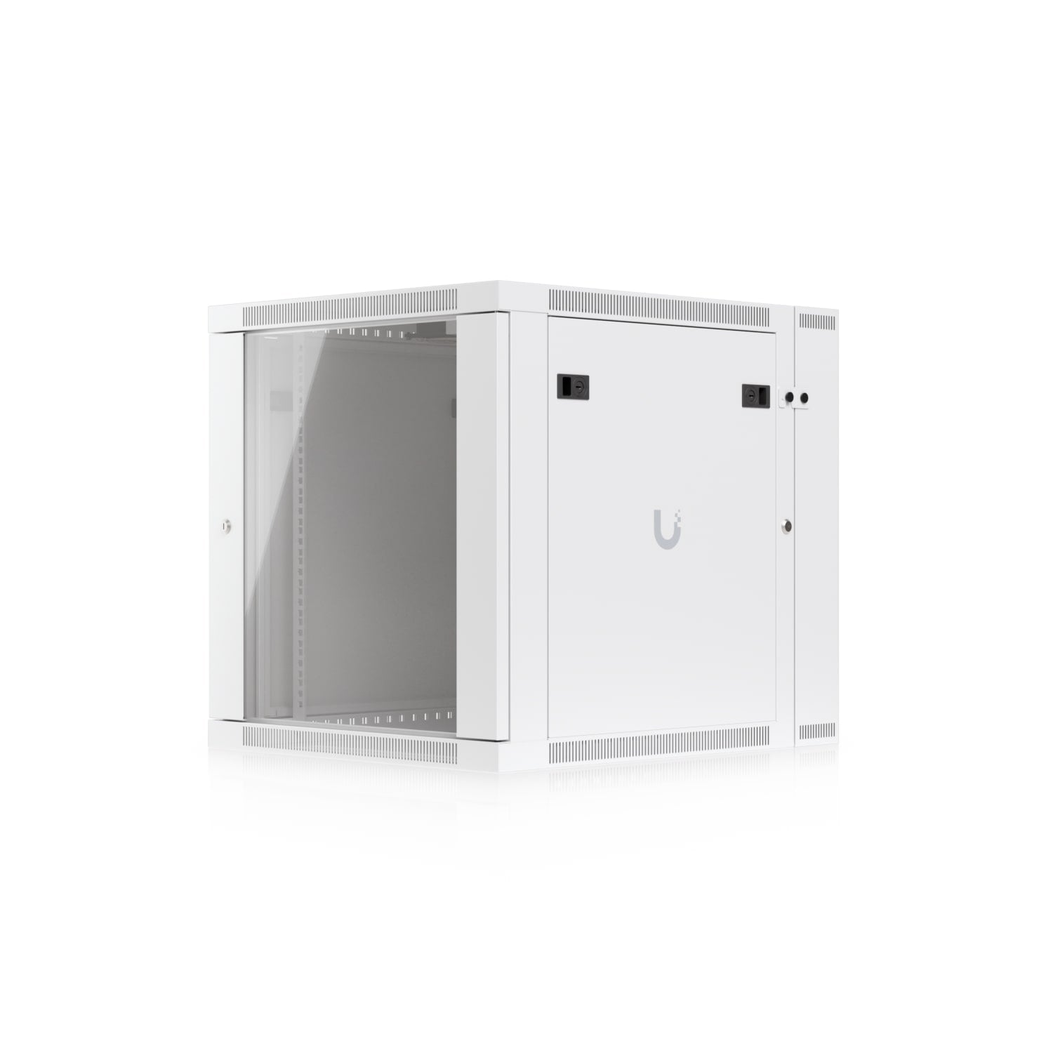 Ubiquiti 12U Rack Cabinet,Fully Assembled Wall-Mount Rack,Built-In Fans,Removable Panels, Easy Equipment Access,Space-Efficient Small-Scale Deployment - Image 2