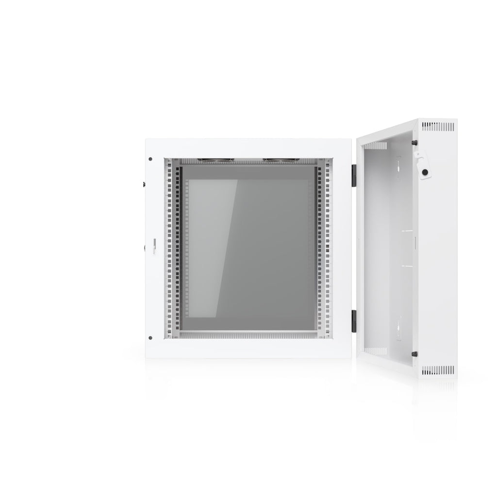 Ubiquiti 12U Rack Cabinet,Fully Assembled Wall-Mount Rack,Built-In Fans,Removable Panels, Easy Equipment Access,Space-Efficient Small-Scale Deployment - Image 3
