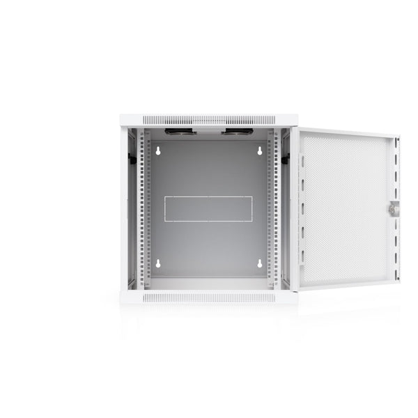 Ubiquiti 12U Rack Cabinet,Fully Assembled Wall-Mount Rack,Built-In Fans,Removable Panels, Easy Equipment Access,Space-Efficient Small-Scale Deployment
