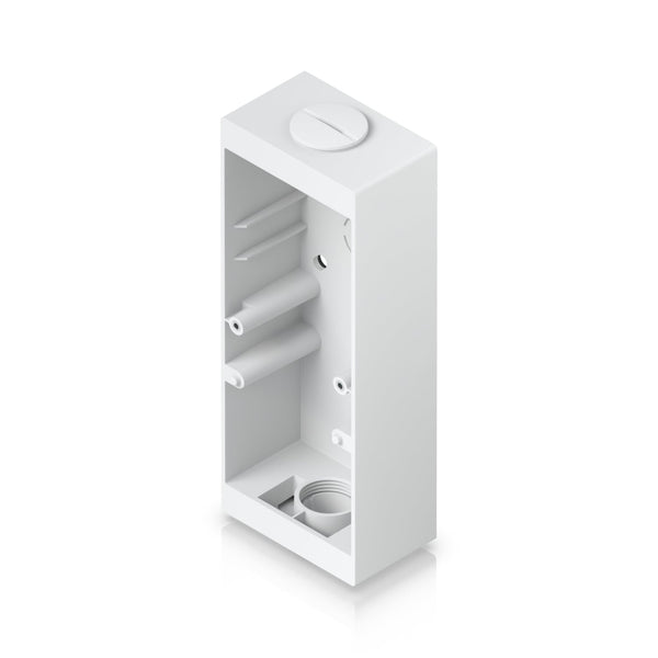 Ubiquiti Reader Pro Junction Box,White,For UniFi Professional Access Readers&Doorbells,Sup Flat Surface Mounting & Attachment to 3/4" Coduit