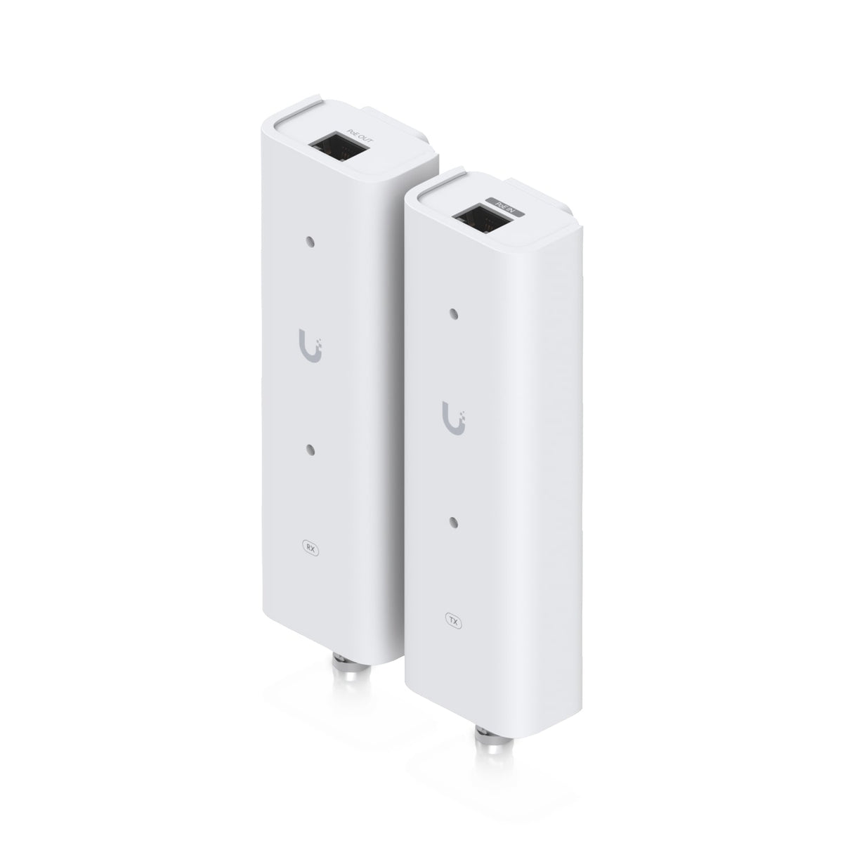 Ubiquiti Pair of extenders that extends PoE over twisted-pair or coaxial cables, ideal for retrofit scenarios. - Image 1
