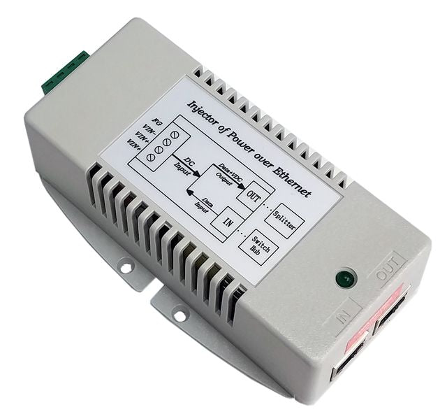 Tycon Power 18-36V In 56V 35W GigE 802.3af/at PoE, Low Cost & High Efficiency Solution for those requiring IEEE802.3af and IEEE802.3at Power - Image 2