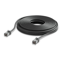 Ubiquiti UniFi Premium Patch Cable Outdoor, 12M,Black,Ultra-Thin, Rugged, Shielded Patch, Optimized, Perform Harshest Environments ,10 GbE Networking. - Image 1