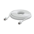 Ubiquiti UniFi Premium Patch Cable Outdoor, 12M, White, Ultra-thin, Rugged, Shielded Patch, Designed &Optimized, For 10 GbE Networking - Image 1