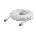 Ubiquiti UniFi Premium Patch Cable Outdoor, 15M, White, Ultra-thin, Rugged, Shielded Patch, Designed &Optimized, For 10 GbE Networking - Image 1