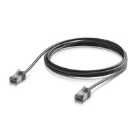 Ubiquiti UniFi Premium Patch Cable Outdoor, 2M,Black,Ultra-Thin, Rugged, Shielded Patch, Optimize, Perform Harshest Environments ,10 GbE Networking. - Image 1
