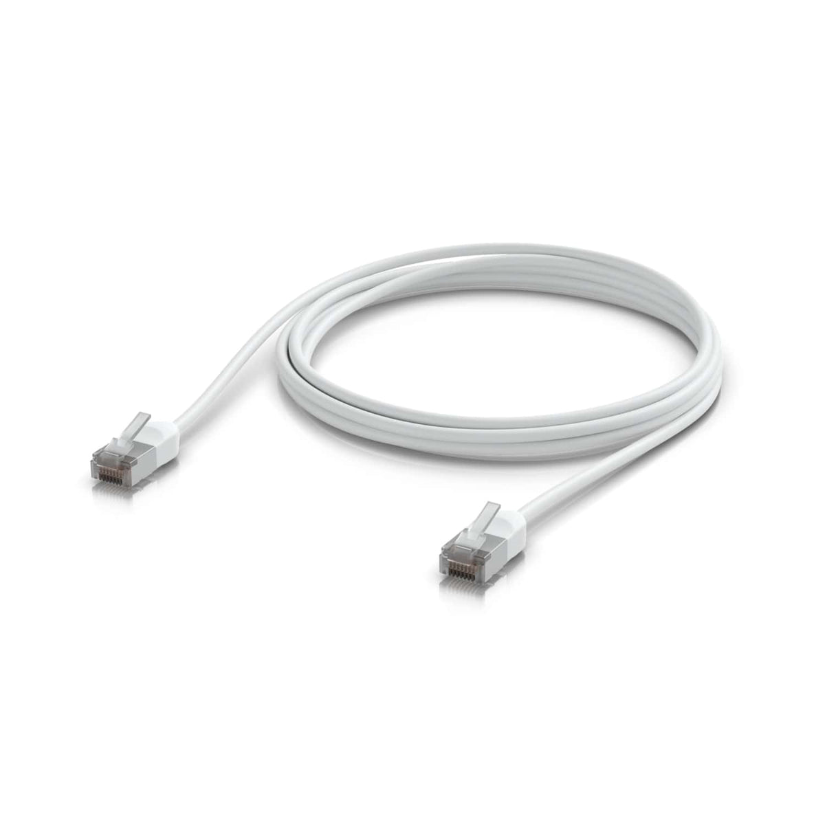 Ubiquiti UniFi Premium Patch Cable Outdoor, 2M, White, Ultra-thin, Rugged, Shielded Patch, Designed &Optimized, For 10 GbE Networking. - Image 5