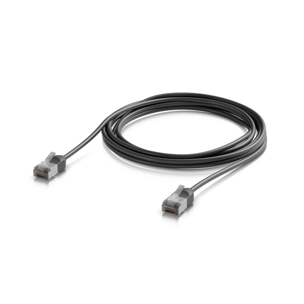 Ubiquiti UniFi Premium Patch Cable Outdoor, 3M,Black,Ultra-Thin, Rugged, Shielded Patch, Optimize, Perform Harshest Environments ,10 GbE Networking. - Image 5