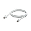 Ubiquiti UniFi Premium Patch Cable Outdoor, 3M, White, Ultra-thin, Rugged, Shielded Patch, Designed &Optimized, For 10 GbE Networking, - Image 1