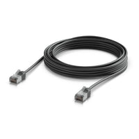 Ubiquiti UniFi Premium Patch Cable Outdoor, 5M,Black,Ultra-Thin, Rugged, Shielded Patch, Optimized, Perform Harshest Environments ,10 GbE networking. - Image 1