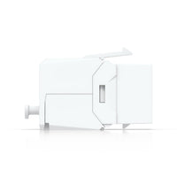 Ubiquiti Cat6 Keystone Jack, 12-Pack, White, Toolless Keystone For Terminating A Cat6 Ethernet Jack Without The Use Of A Punch-Down Or Crimping Tool - Image 2