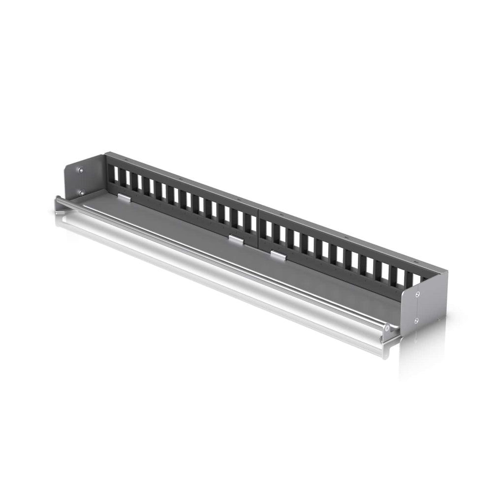 Ubiquiti 24-Port Blank Keystone Patch Panel, Silver, 1U 24-port, Ideal for Keystone Module Installation - Image 2