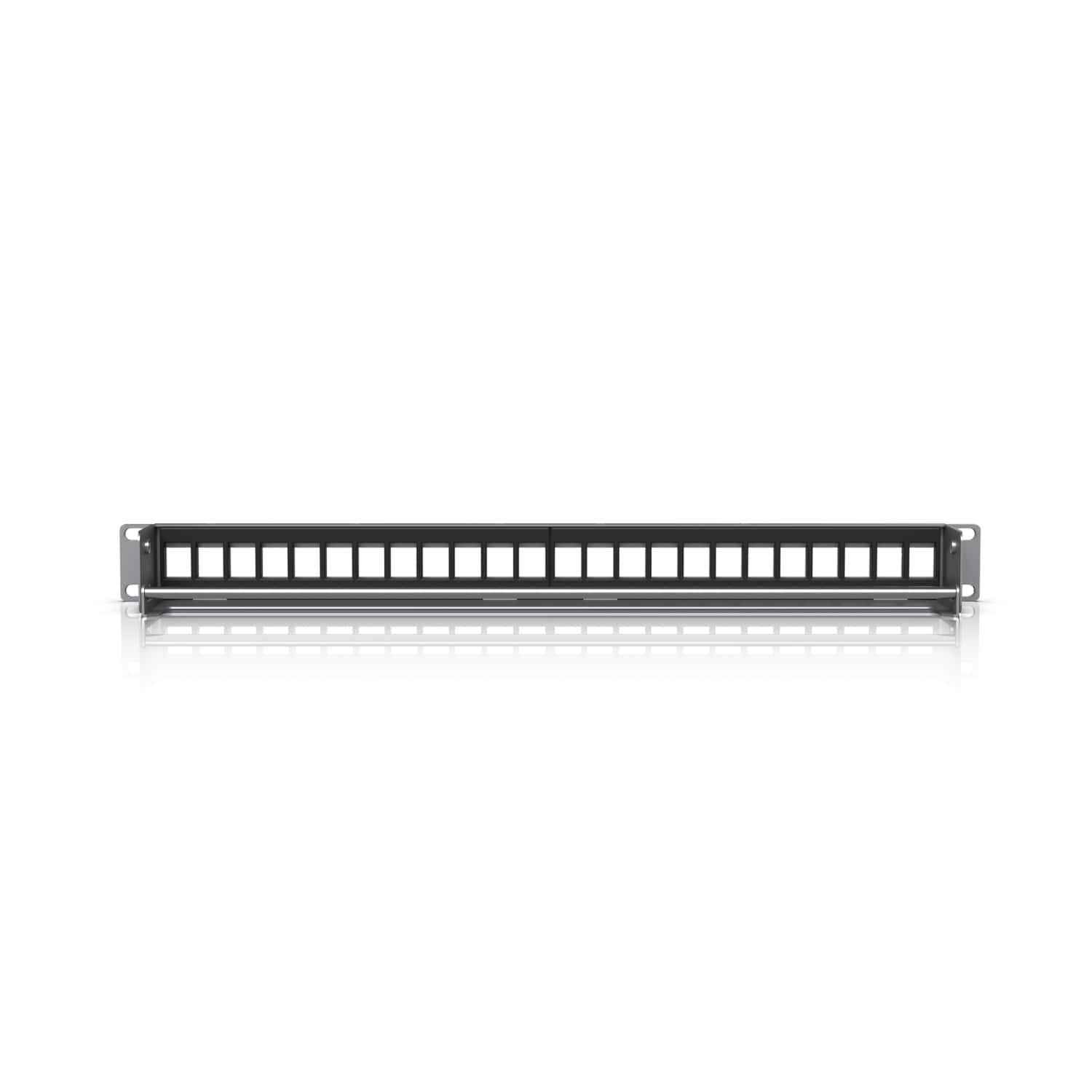 Ubiquiti 24-Port Blank Keystone Patch Panel, Silver, 1U 24-port, Ideal for Keystone Module Installation - Image 4