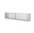 Ubiquiti 2U Rack Mount Vented OCD Panel, Silver Vented Blank Panel, Compatible with the Toolless Mini Rack - Image 1