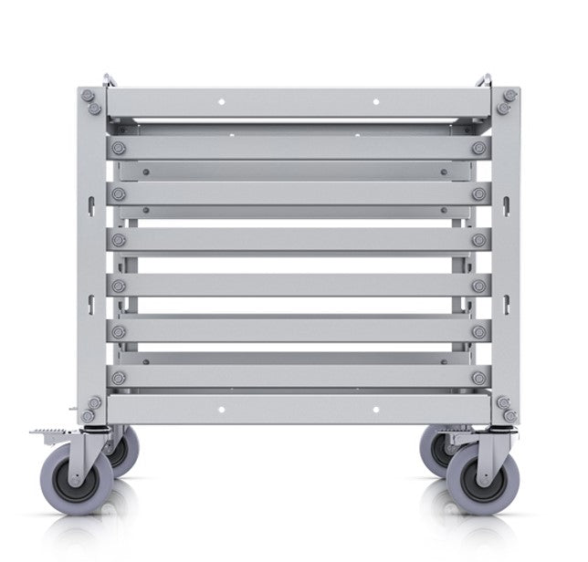 Ubiquiti Toolless Mini Rack,Compact,Stackable 6U Open-frame Rack For UniFi Rack-mount Device,Toolless Assembly&Device Mounting,Lockable Casters - Image 4